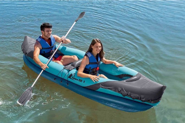 Kayak hinchable del catálogo de Lidl