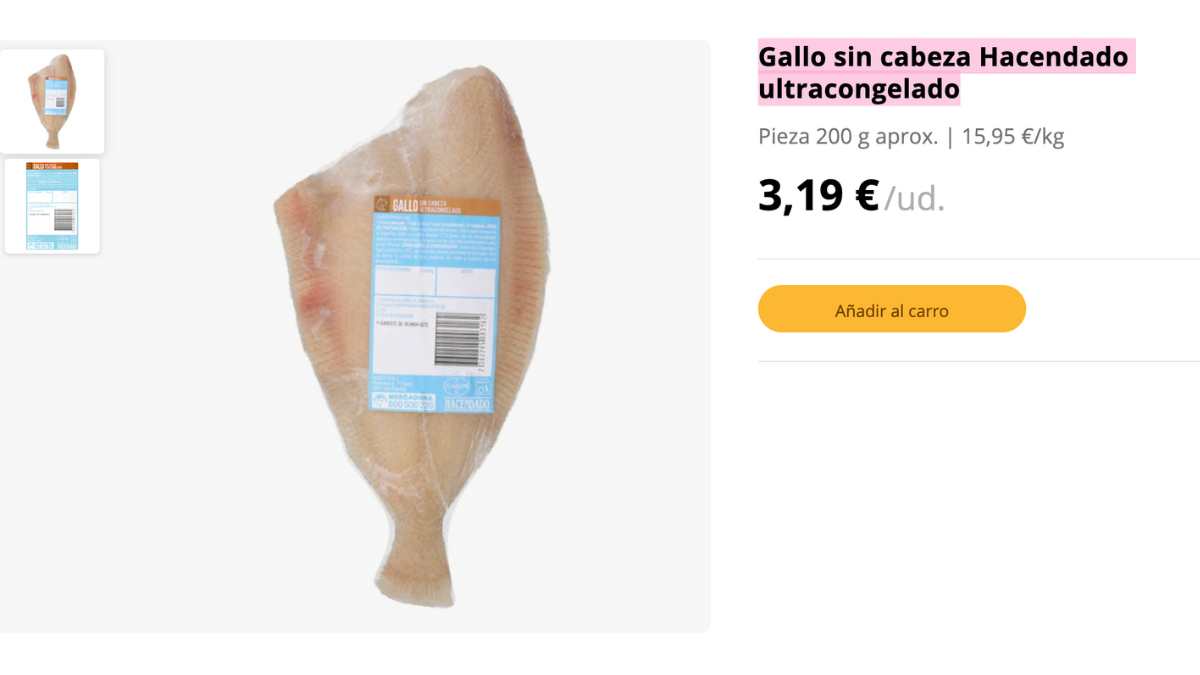 Filetes Gallo Mercadona