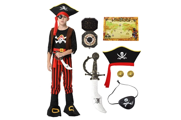 Disfraz de pirata, en Amazon