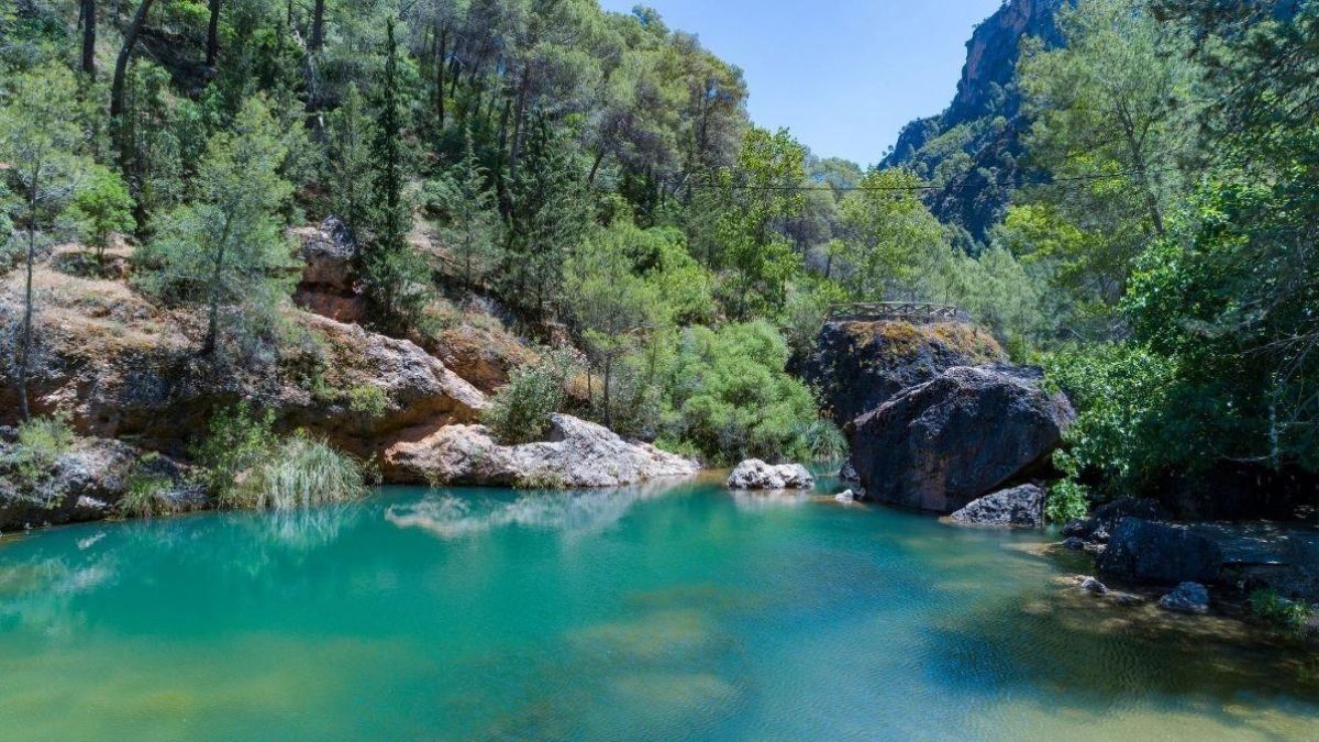 Aguas termales de Fontcalda.