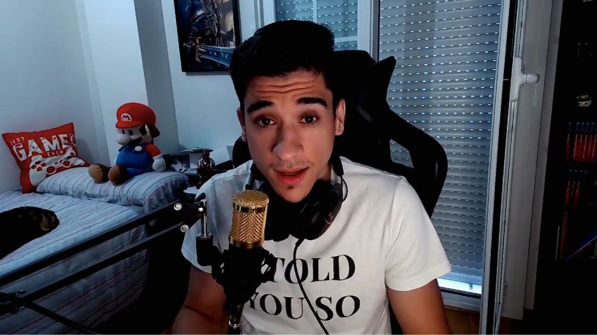 Jorge Jurado retransmitiendo en su canal de Twitch