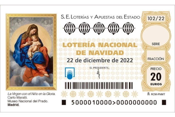 Décimo de la Lotería de Navidad 2022
