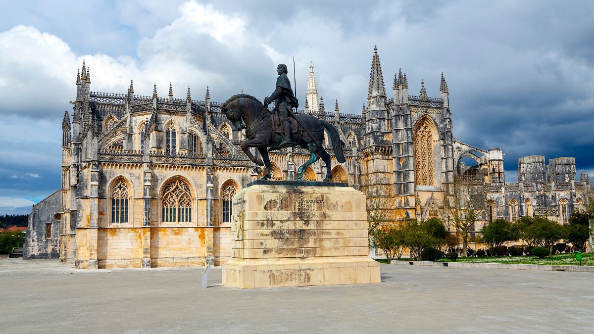 Monasterio de Batalha en Portugal.