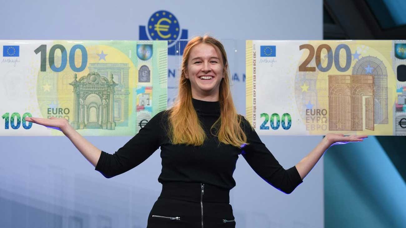 As Ser N Los Nuevos Billetes De Euro