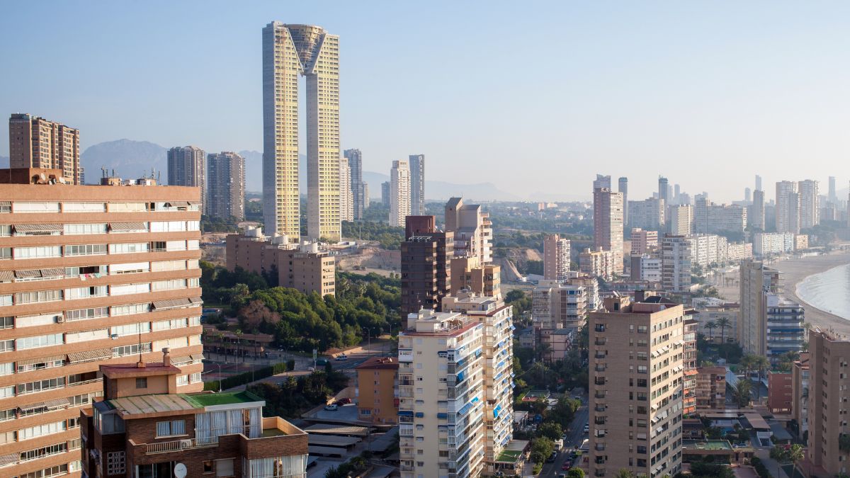 Rscacielos de Benidorm.