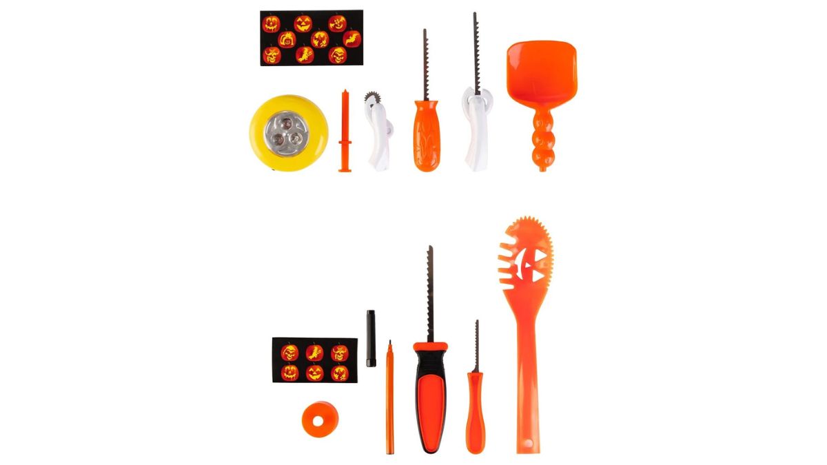 Set para manualidades con calabazas de Lidl