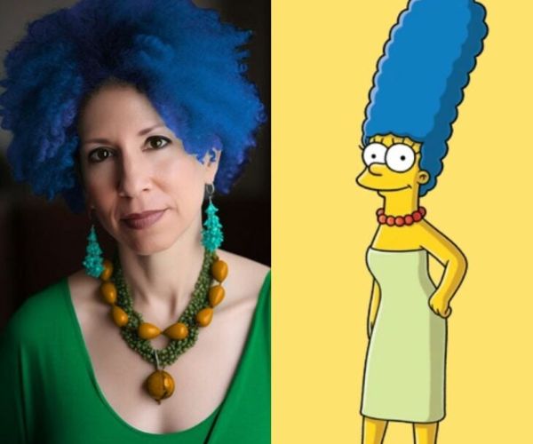 Marge Simpson versión dibujos vs. versión IA