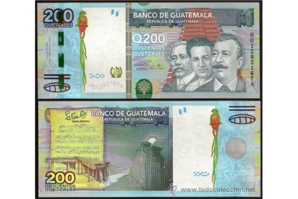 200 Quetzales- Guatemala