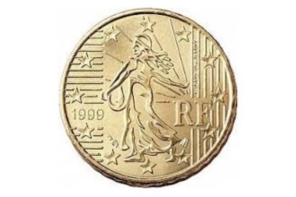 Moneda de 10 céntimos de Francia