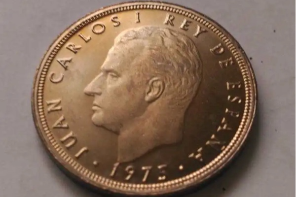 Moneda 5 pesetas 1975