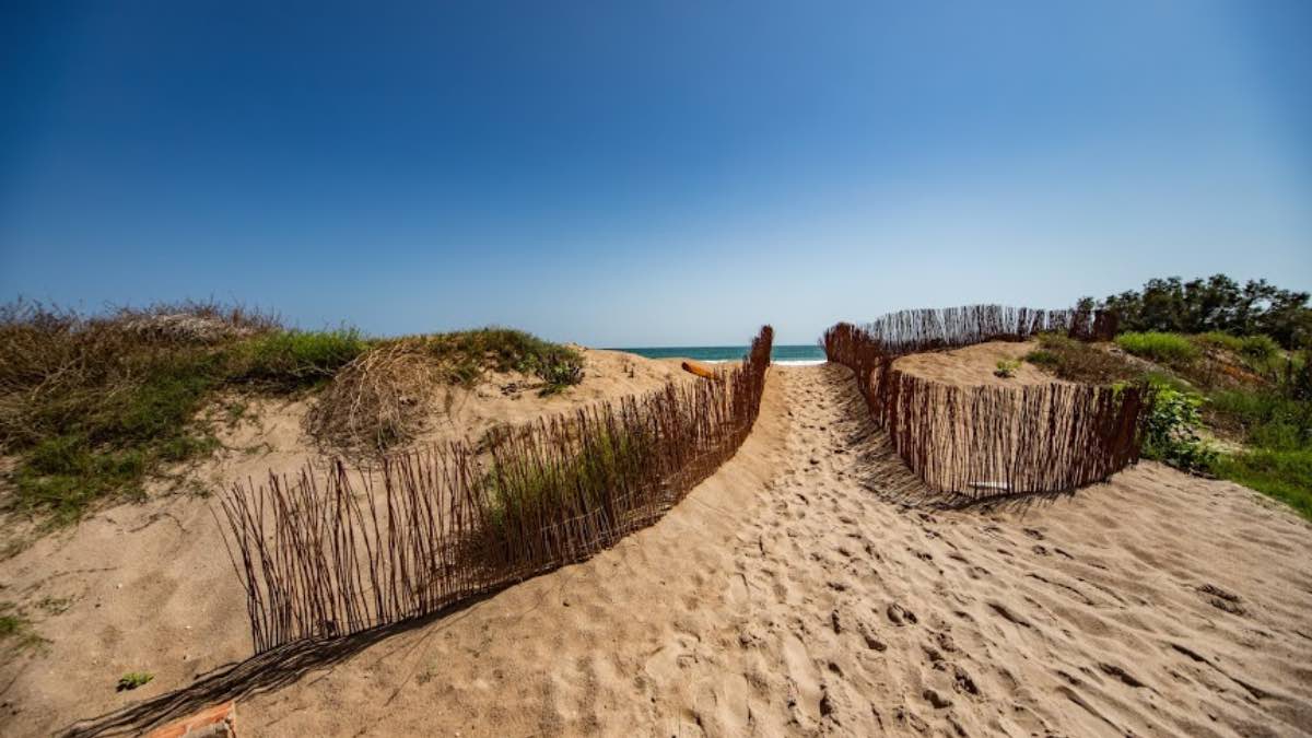 Playa de Brosquil, en Cullera