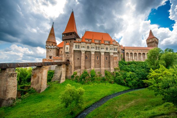  Castillo de Hunyad en Rumanía
