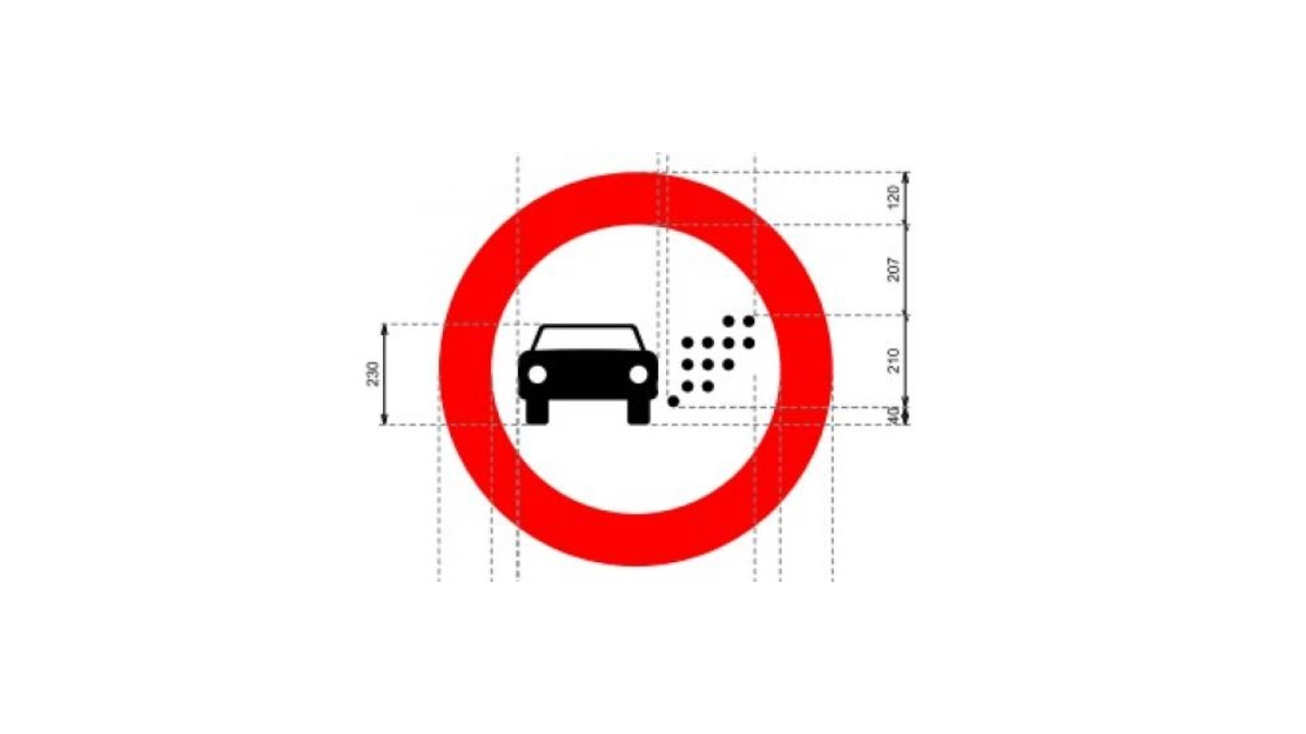 Entrada prohibida a vehículos por criterios medioambientales