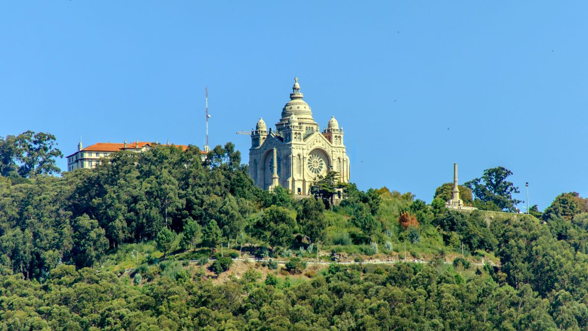 Templo del Sagrado Corazón de Jesús en Viana do Castelo. 